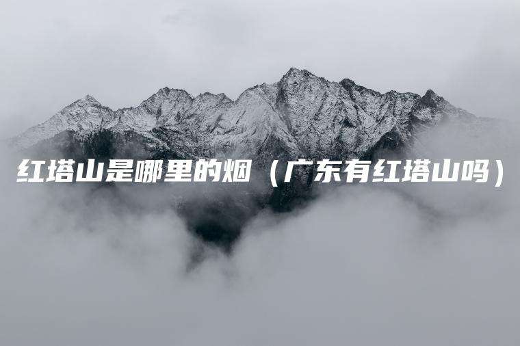 红塔山是哪里的烟（广东有红塔山吗）