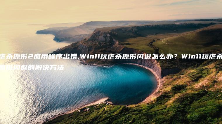 虐杀原形2应用程序出错,Win11玩虐杀原形闪退怎么办？Win11玩虐杀原形闪退的解决方法