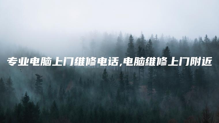 专业电脑上门维修电话,电脑维修上门附近