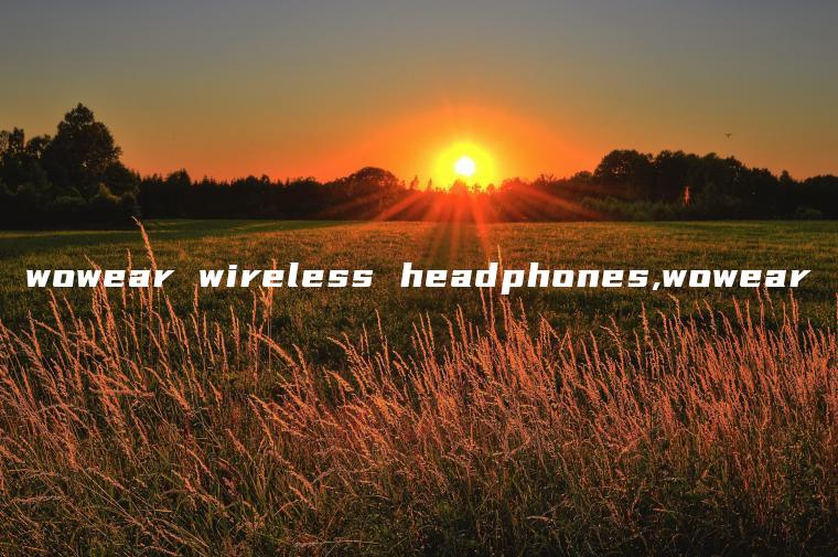 wowear wireless headphones,wowear