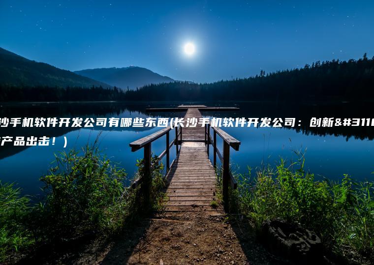 长沙手机软件开发公司有哪些东西(长沙手机软件开发公司：创新科技产品出击！)