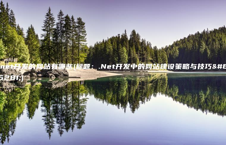 .net开发的网站有哪些(标题：.Net开发中的网站建设策略与技巧！)