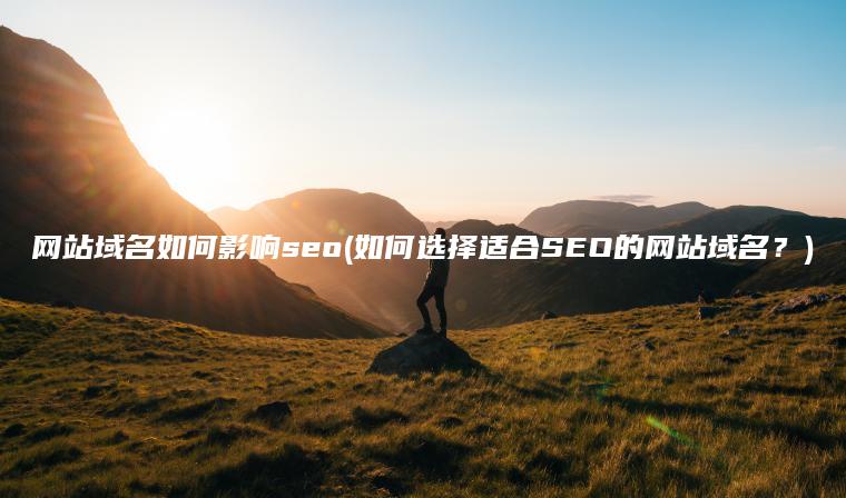 网站域名如何影响seo(如何选择适合SEO的网站域名？)