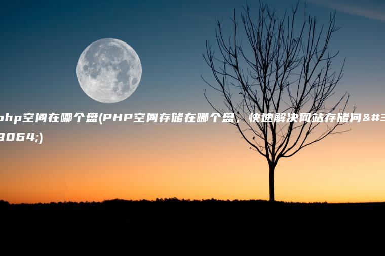 php空间在哪个盘(PHP空间存储在哪个盘，快速解决网站存储问题)