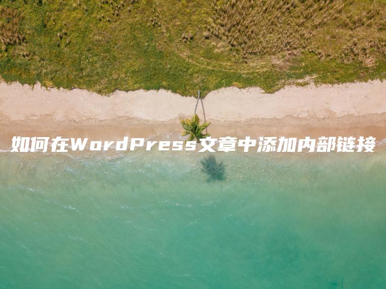 如何在WordPress文章中添加内部链接