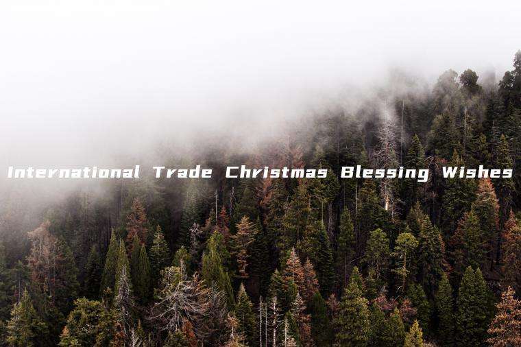 International Trade Christmas Blessing Wishes