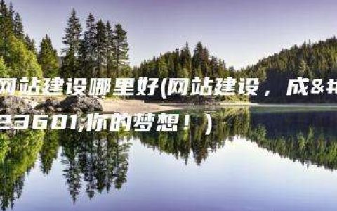 网站建设哪里好(网站建设，成就你的梦想！)