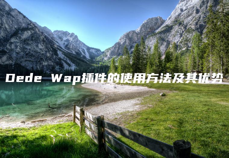 Dede Wap插件的使用方法及其优势